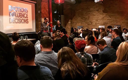 Sometimes we give some talks